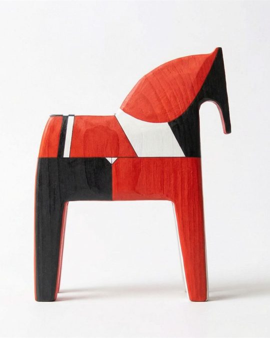 Конь кубистический